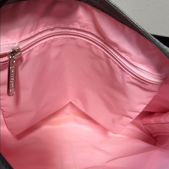 LeSportsac Gray and Pink Crossbody Bag Lightweight Nylon - Picture 6 of 8